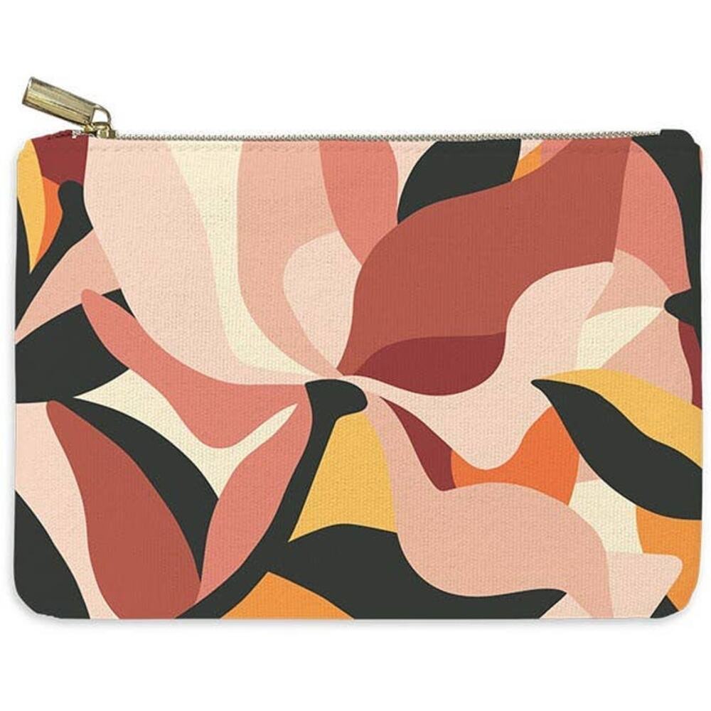 Canvas Accessory Pouch | Bloomscape Lily